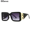 46598 Дизайнер брендов Big Mark Luxury Sunglasses Мужчины женщины Rock Style Fashion Shades Vintage Glasses No Box 296L