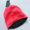 여성 남성용 겨울 가을 모자 브랜드 스타일 패션 비니 Skullies Chapeu Caps 4Color 콜드 양모 모자 더블 양면 귀 보호자 니트 새해 사료