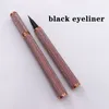 Séchage rapide noir clair Eyeliner diamant magique auto-adhésif Eye Liner stylo à colle pour faux cils outil de maquillage imperméable à l'eau