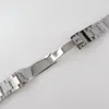 Watch Bands Silver 20mm Oyster Jubilee Style Strap Band Steel Bracelet Spare Parts 316L Stainless Folding Clasp Middle Polished270C