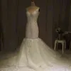 Mylyble Arabian Bridal платья Аппликации Долгое поезда Русалка Robe de Mairee Пользовательские Ожеленые Шеку Свадебное платье Бежевые свадебные платья H0105