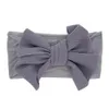 Baby Girl Kids Big Bow Headbands Wide Elastic Head Band HairBand för Flickor Spädbarn Toddler Turban Hår Tillbehör Foto Props