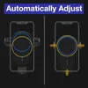 15W Qi Fast Charging Auto-Clamping Mount Air Vent Phone Draadloze Smart Control Mini Autolader Houder