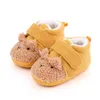 First Walkers 2021 Baby Shoes Winter Shoes Warm Girl Born Boys Causal Anti-Slip Cartoon Soft Sole Sneakers Prewalker 0-18m