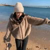Женская куртка Женская зимняя одежда Женская корейское стиль искусственный шермо