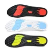 Pu Sports Insoles For Shoes Men Women Sole Brealthable Sweat Shock Absorption Arch Support Running Shoe Pad Silicone Gel Cushion