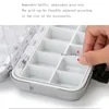 Waterproof Fishing Tackle Box Double-Sided Bait Lure case Fish Hook Up Storage Box Carp Fly Accessories