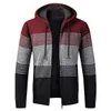 2021 New Autumn Winter Jacket Men Warm Cashmere Casual Wool Zipper Slim Fit Fleece Jacket Men Coat Dress Knitwear Male p0804