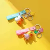 Cartoon BDuck Little Yellow Duck Keychain for Women Bag Pendant Creative Doll Backpack Key Accessorie Keyring Car Upscale Gift3845909