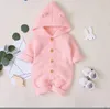 Baby Rompers Knitted Cartoon Bear Newborn Boy Jumpsuits Autum Long Sleeve Toddler Girl Sweaters Clothes Children Overalls Winter