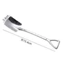 304 Stainless Steel Spoon Mini Shovel Shape Coffee Spoons Cake Ice Cream Desserts Scoop Fruits Watermelon Scoops GGA5100