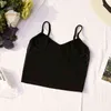 Fashion Women Crop Tops Summer Palm Beaded Sequins Spaghetti Strap Black Short T Shirt Woman Sexy Top 210401