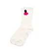 Party Favor Coton Noir Et Blanc Jeu Rond Six Chaussettes Motif De Dessin Animé Personnalisé Figure D'hiver Adulte Hommes / Femmes Garder Au Chaud Chaussette Cosplay Articles De Noël Cadeau