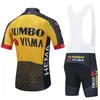 Yeni 2024 Jumbo Bisiklet Takımı Jersey Bisiklet Şortu Giyim MTB Ropa Yaz Hızlı Kuru Nefes Beklenebilir Pro Bisiklet Maillot Culotte Giyim