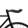 자전거 핸들 바 부품 핸들 핸들 25.4 mm 390mm 고정 핸들 바로드 바로로드 알루미늄 알루미늄 합금 단일 속도 트랙 자전거 사이클링 액세서리