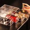 Organizzatore multifunzione Scatola portaoggetti cosmetica Acrilico trasparente Rossetto Pennello per trucco Occhiali Cancelleria Portapenne per ufficio 210331