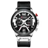 Luxus Marke Männer Analog Leder Sport Uhren männer Armee Militär Uhr Männliche Datum Quarzuhr Relogio Masculino 2021