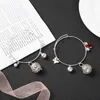 Tian Guan Ci Fu Bracelet Femme Bracelets Cloches Bracelets Bijoux Ronds Vintage Argent Couleur Pulseras Ciel Officiels Bénédiction Q0719