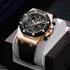 Wristwatches Brand ONOLA Fashion SPORTS Mens Watches Military Clock Black Gold Waterproof Unique Cool Metal Watch For Men