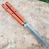 Jeden Balisong Sea Monster Grzebień Butterfly Training Nóż Nóż Nie ostry Squid Wąż Bazyliszek Nautilus BM51 AB Chimera Hom BM46 UT85 3400