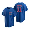 Ernie Banks Jersey 1929 Vintage 1968 그레이 화이트 쿠퍼스 타운 1969 크림 핀 스트라이프 블루 풀오버 14 명의 전당 패치 크기 S-3XL