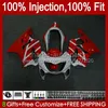 Injectie Mold Lichaam voor Honda CBR 600 F4 FS CC 600F4 600CC 1999-2000 Carrosserie 54NO.13 100% Fit White Red CBR600F4 CBR600 F4 99 00 CBR600FS 1999 2000 OEM Fairing Kit