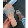 Slippers Summer Style Women's Shoes Fashion Rhinestone Sandals Open Toe Outdoor Leisure Plus Size 43