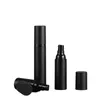 15ml 30ml Siyah Havasız Şişe Losyon Krem Pompası Plastik Konteyner Vakum Sprey Kozmetik için 50ml Kozmetik Şişeler Dispenser