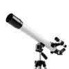125X Refractive Astronomical Telescope with Tripod Kids 360° Surround Outdoor Monocular Children Astrophile Space Observation Tool
