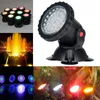 Focos LED subacuáticos RGB, focos de Control remoto, lámpara que cambia de Color, resistente al agua para estanque, piscina, acuario, tanque, césped y jardín