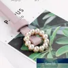 Ceinture décorative en perles de mode pour femmes, boucle ardillon ronde, ceintures en perles décontractées en cuir PU solide, ceinture fine, prix d'usine, conception experte