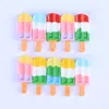 Cute Ice Cream Charms Resin Mini Simulated Food Pendant For Woman Making jewelry DIY Earings Phone Case Decoration