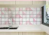 5M Bathroom Tiles Waterproof Wall Sticker Vinyl PVC Mosaic Self Adhesive Anti Oil Stickers DIY Wallpapers Home Decor