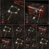 Other Bracelets Jewelry Drop Delivery 2021 Acacia House Antique Hanfu Piece Heat Shrinkable Cherry Blossom Bracelet Lolita Handmade Bkst4