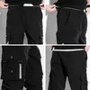 Hommes Pantalons décontractés Pur Coton En Plein Air Tactique Militaire Jogging Rue Hip-Hop Cargo Pantalon Plus La Taille Lâche Pantalon Décontracté pour Hommes 211201