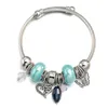 Nuovo fascino amore farfalla braccialetto di perline gioielli 6 colori braccialetto regolabile braccialetti accessori romantici gioielli moda donna Q0719