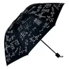 Şemsiye Charms Matematik Katlanır Şemsiye Yağmur Kadınlar Bayan Rüzgar Geçirmez Seyahat Için