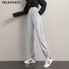 Pantalons de sport pour femmes style coréen mode taille haute Joggers grande taille Streetwear Harajuku Baggy pantalon pour femme Vintage 210925