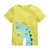 Croco Jungen Kleidung Anzug Stickerei Kinder T-Shirts Streifen Hosen 1-6 Jahre Baby Kleidung Bebe Ropa Tops Shorts 210413