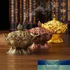 Lâmpadas de fragrância Chinês Buddha Liga Incenso Burner Holder Lotus Censer Home Decor Forno para Decoração Preço de Fábrica Especialista Qualidade Qualidade Mais Recente Estilo