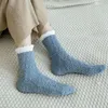 Flauschige flauschige Socken für Damen und Mädchen, niedliche Fleece-Slipper, Winter-Schlaf-Plüsch, warm, weich, gemütlich, bequem, Kawaii, lässige Damen-Crew-Socken