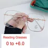lunettes de lecture en or