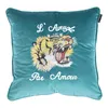 Luxury Designer Pillow Case Classic Tiger Head Pattern Broderi Kuddehölje 45 * 45cm För heminredning och festival Julfamilj GI