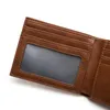 Plånbok Hög kvalitet för män Zovyvol Kolfibermönster Smart RFID Money Bag Slim Purse Carteira Holder