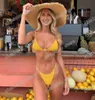 Mix 9 stilar L Italienska Bikini Vår sommar Fashion Bee Tiger Blommor Brev Utskrift Kvinnor Badkläder Toppar Högkvalitativ Vit Blå Svart Röd 05