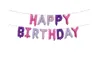 Parti Dekorasyon 16 inç Mektubu Mutlu Doğum Günü Cadılar Bayramı Balonlar Süslemeleri Malzemeleri Set Arkaplan Balonlar