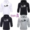 Par Sportwear Set Spring and Autumn King eller Queen Print Long Sleeve Hooded Tops Par Hoodie S-4XL 220114