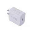 USB C Wall Charger 20W PD Adapter plug Fast Charging Power Delivery Type-c Chargers Block Plugs US UK EU AU
