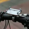 Componenti del manubrio della bici GUB G-81 Supporto del telefono del manubrio della bicicletta del motociclo Staffa di montaggio del supporto della clip Accessori del morsetto del ciclismo