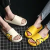 Slippers sommar Eva Beach Slides Women Men Sandals Cartoon Thick Soled Flip Flops Female Couples Inomhus Badrumskor24638037999